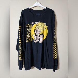 Dragonball Z Goku Anime Long Sleeve Tshirt 2XL